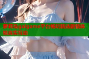 萝莉岛galgame平台畅玩精选剧情体验真实互动